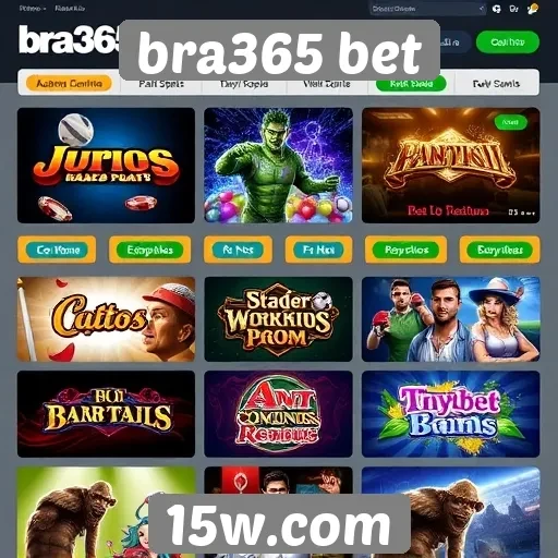 Análise das opções de jogos disponíveis no bra365 bet